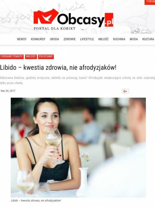 Libido – kwestia zdrowia, nie afrodyzjaków!