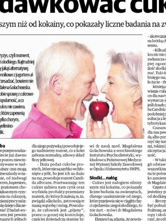 Jak nie przedawkować cukru