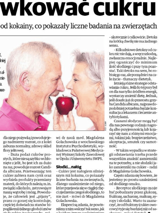 Jak nie przedawkować cukru
