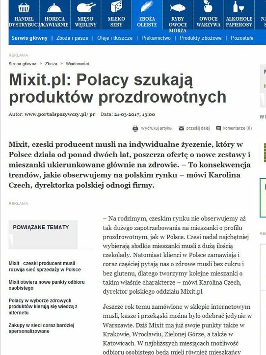 Mixit.pl: Polacy szukają produktów prozdrowotnych&nbsp;