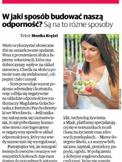 Jak zbudować naszą odporność?