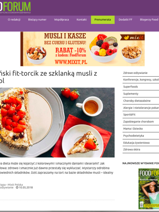 Masz kontrolę nad tym co jesz!