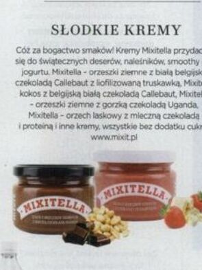 Słodkie kremy