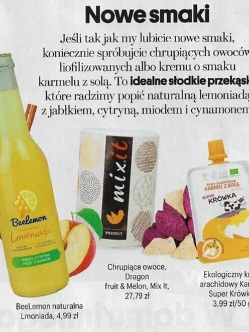 Nowe smaki