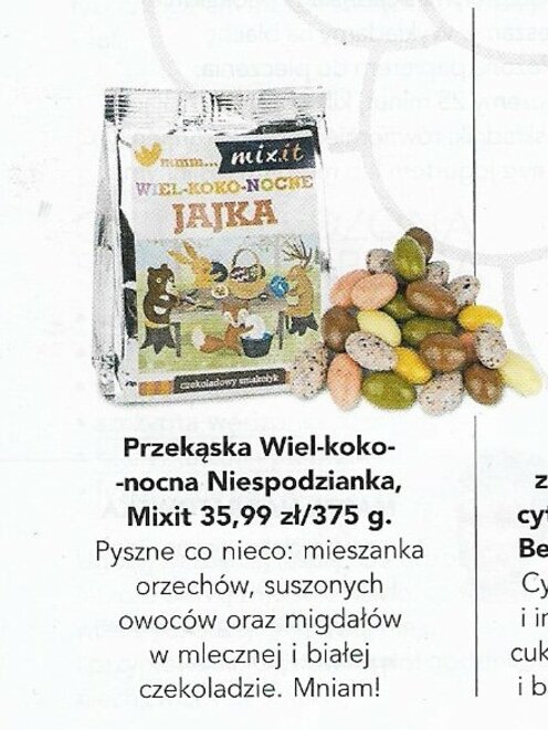 Przekąska Wiel-koko-nocna Niespodzianka
