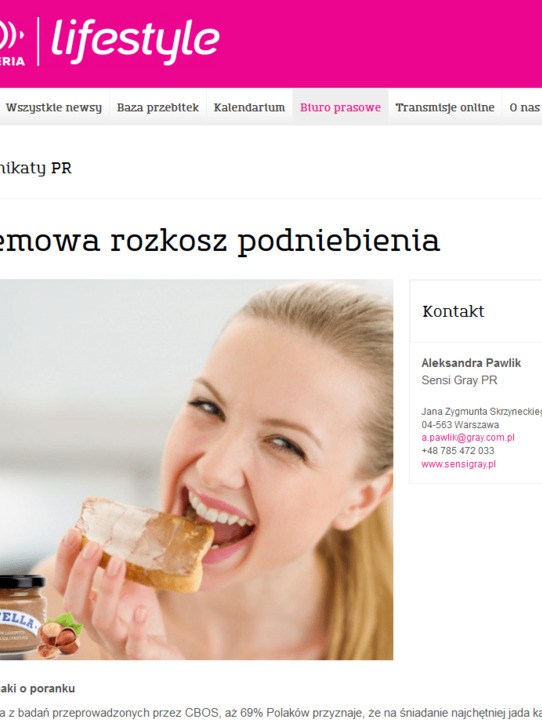 Nowe smaki o poranku
