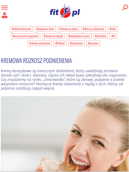 Bądź fit z mixitellą