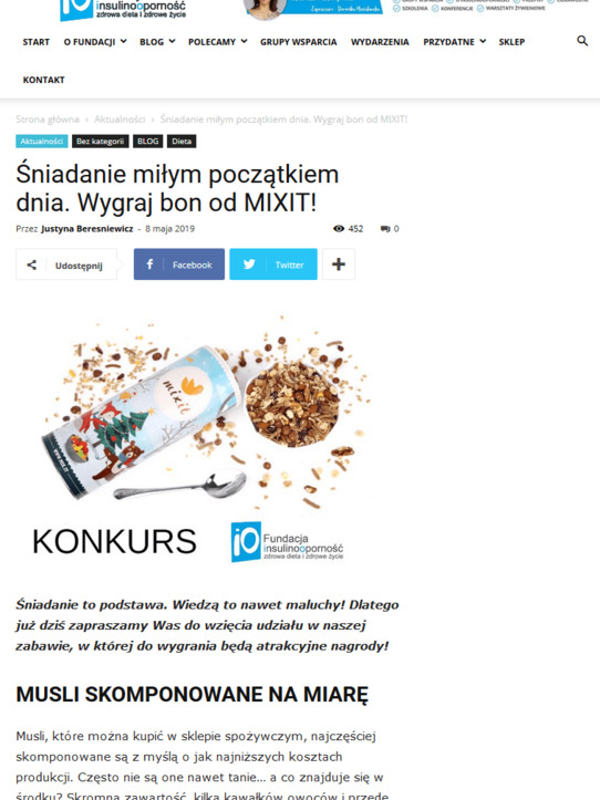 Śniadanie miłym początkiem dnia