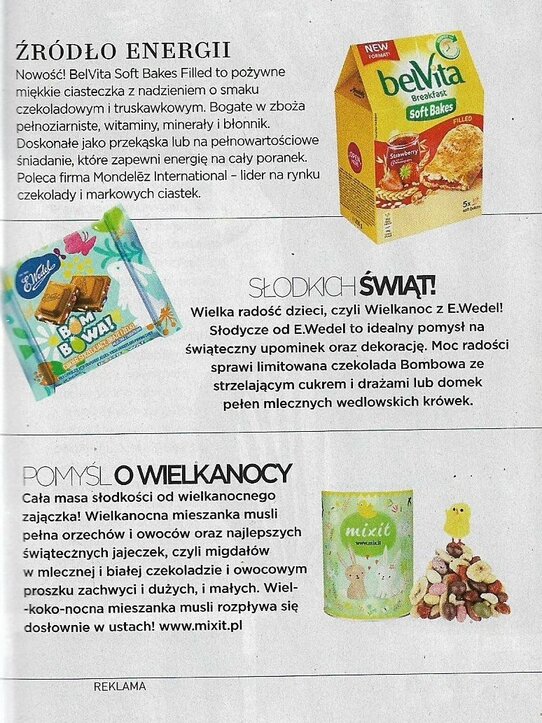 Pomyśl o wielkanocy - niespodzianki od Mixit!