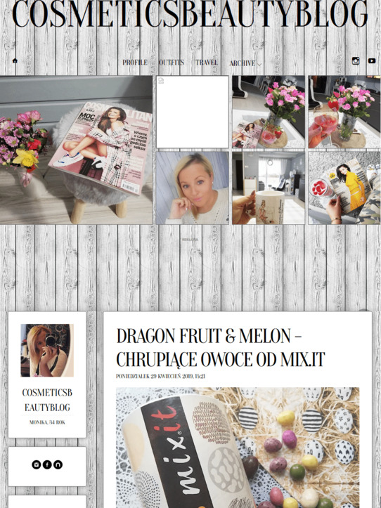 Dragon Fruit & Melon - Chrupiące owoce od Mix.it