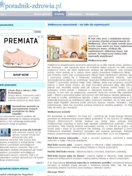 Wielkanocne prezenty od Mixit