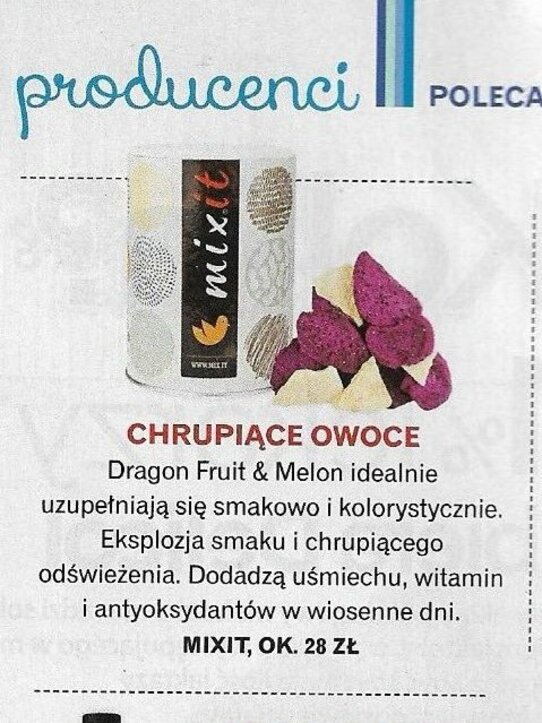 Chrupiące owoce