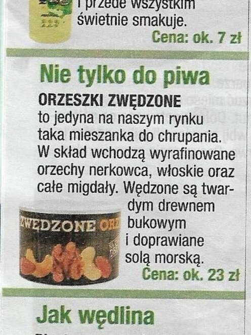 Nie tylko do piwa