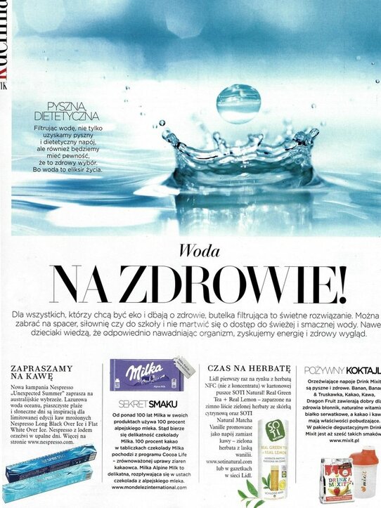Pożywny koktajl i Mix do szkoły