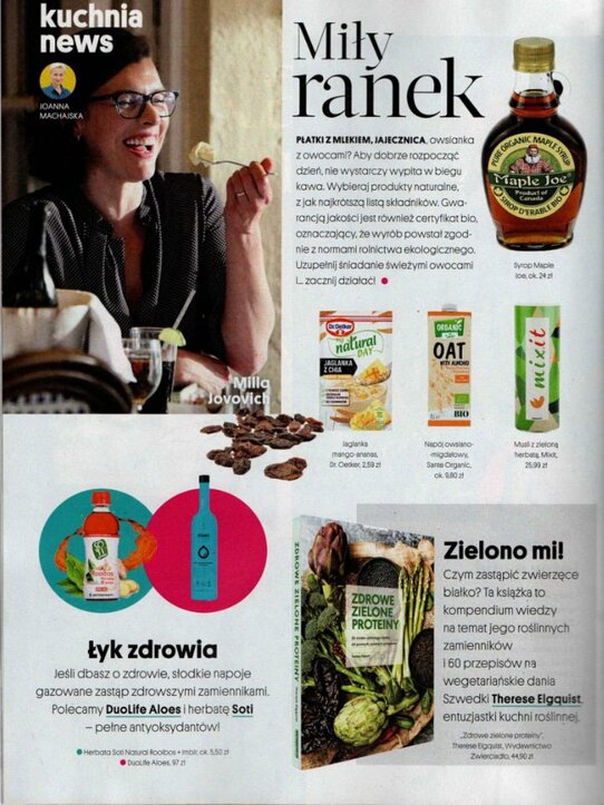 Płatki z mlekiem