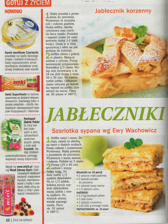 Gotuj z Życiem - nowinki