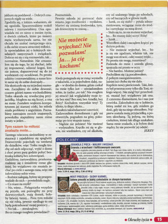 Granola z pieca; Mixit precle - Słony karmel