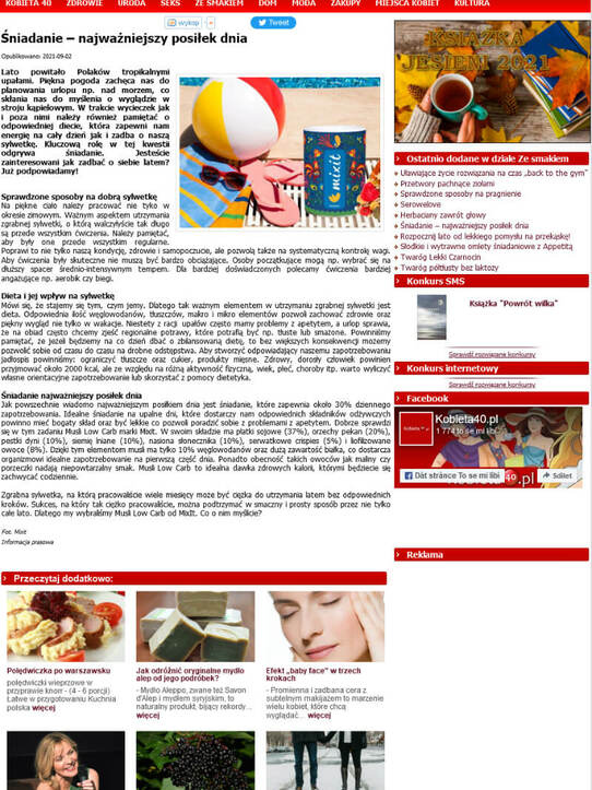 Śniadanie – najważniejszy posiłek dnia