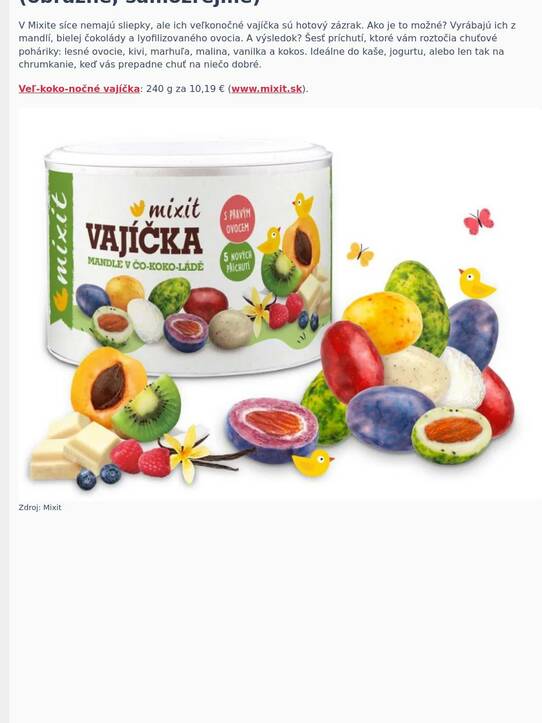 Šibači, pozor! Mixit má pre vás nádielku, ktorá vám zaručene zlepší náladu