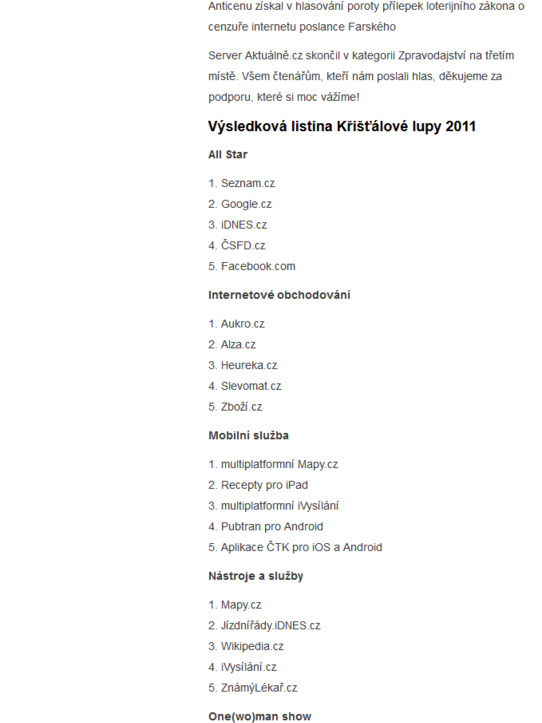 Aktuálně.centrum.ct: 23. 11. 2011