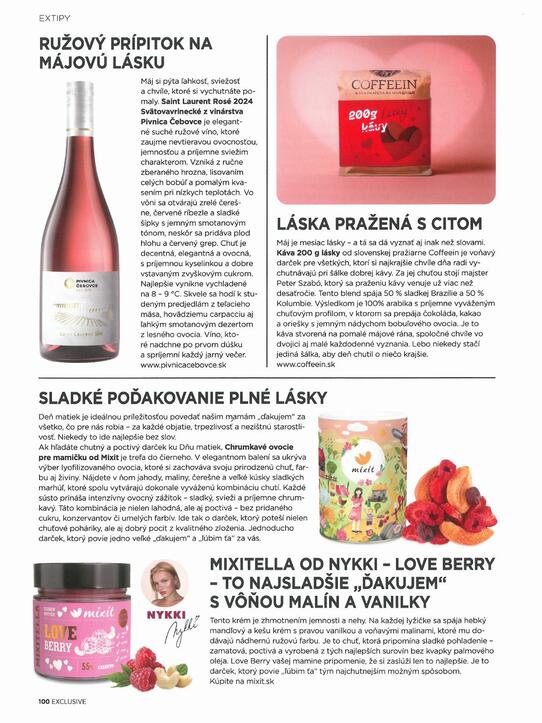MIXITELLA OD NYKKI - LOVE BERRY - TO NAJSLADŠIE „ĎAKUJEM“ S VÔŇOU MALÍN A VANILKY