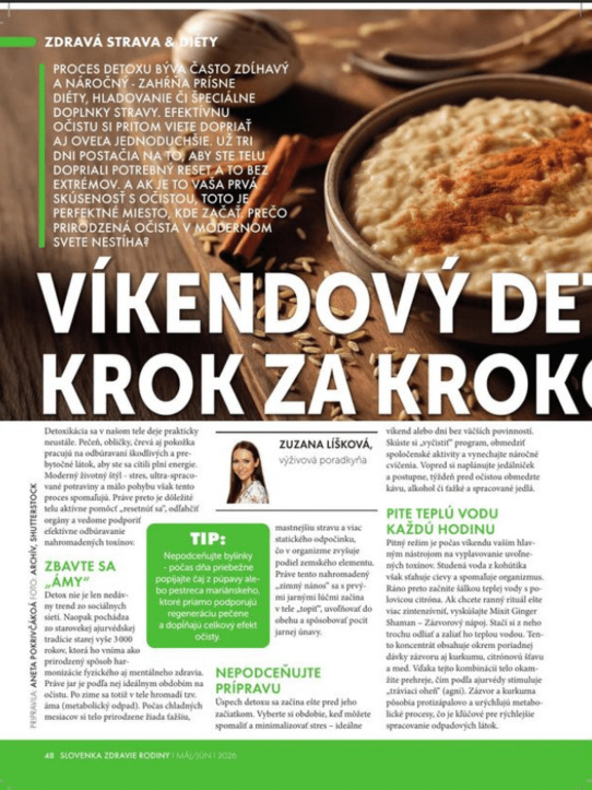 OSVIEŽUJÚCA LETNÁ DESIATA na cesty aj na pláž