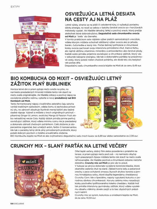 BIO KOMBUCHA OD MIXIT - OSVIEŽUJÚCI LETNÝ ZÁŽITOK PLNÝ BUBLINIEK