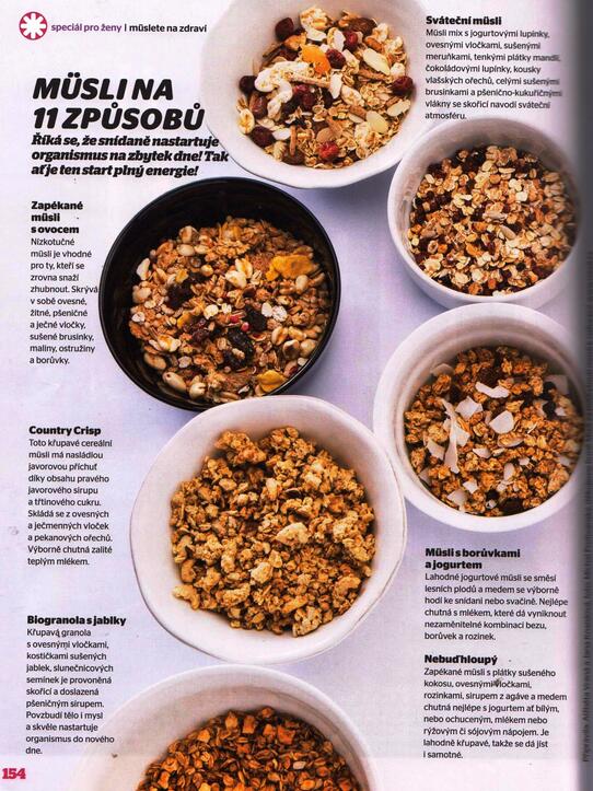 ForMen: Müsli na 11 způsobů
