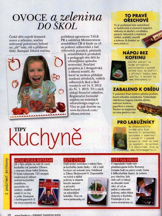 Dieta: Kuchyně TIPY