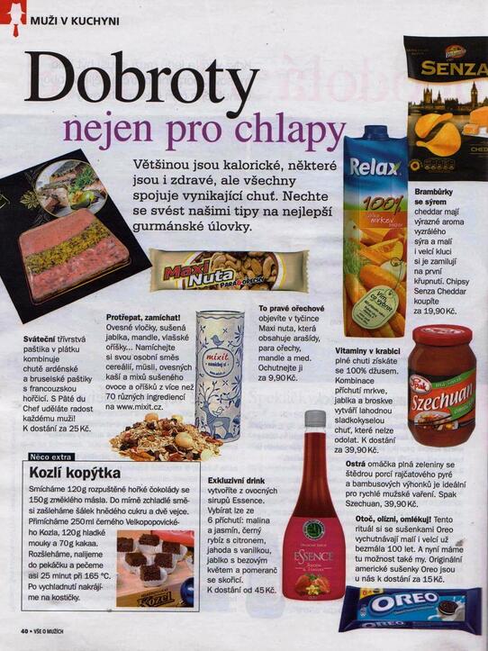 Vše o mužích: Dobroty nejen pro chlapy