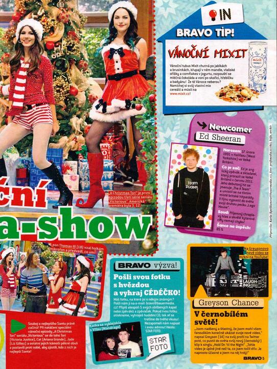 Bravo: Taneční Santa-show