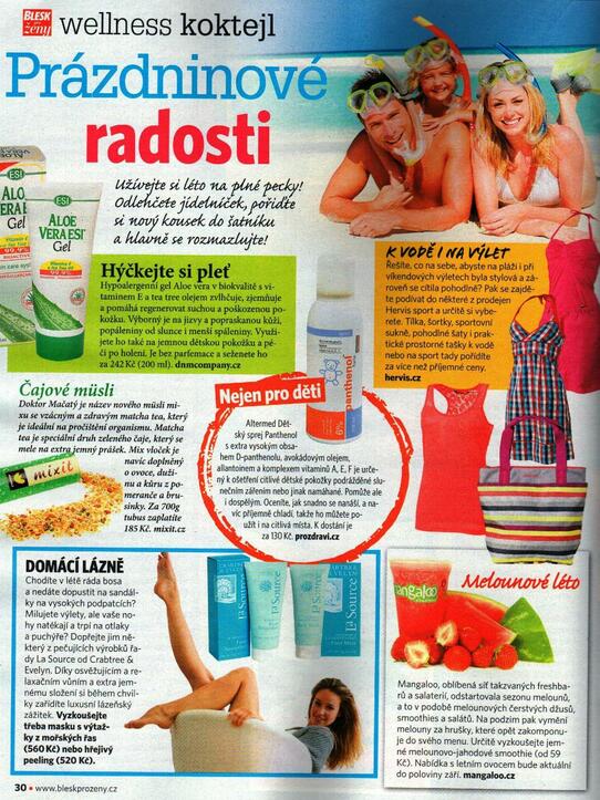 Blest pro ženy: Prázdninové radosti