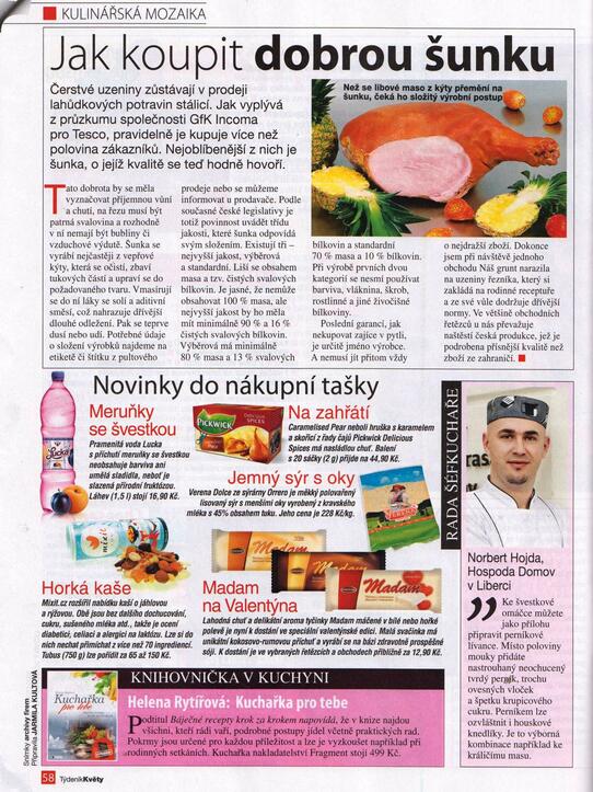 Květy: Novinky do nákupní tašky