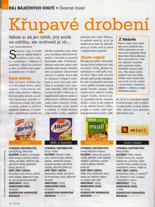 Svět ženy: Křupavé drobení