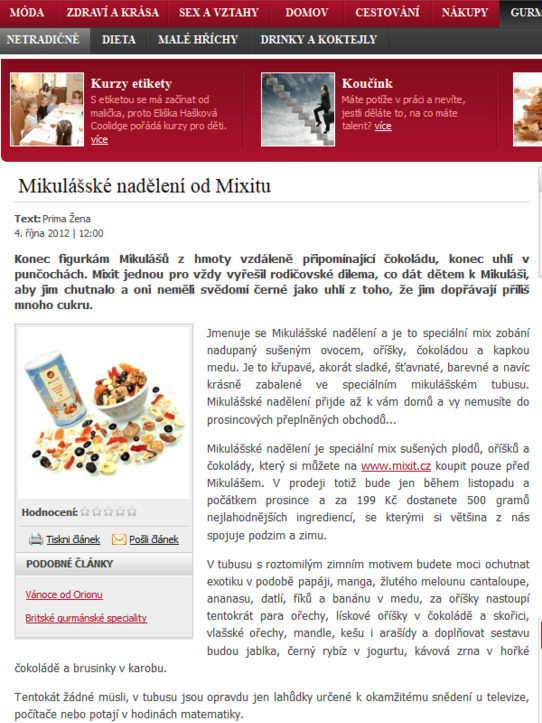 PrimaŽena.cz 4. 10. 2012