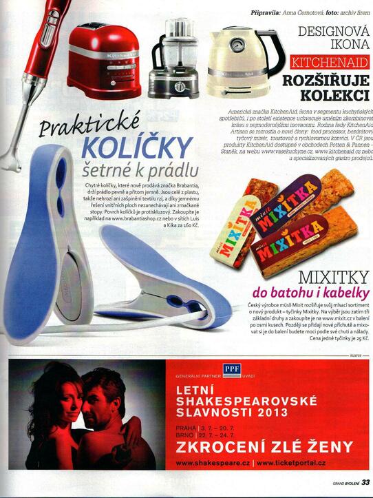 Grand Bydlení: Mixitky do batohu i do kabelky
