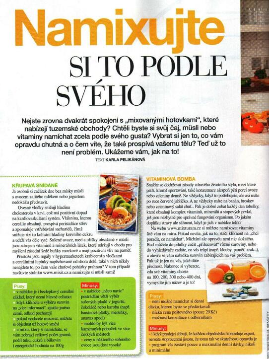 Vlasta: Namixujte SI TO PODLE SVÉHO