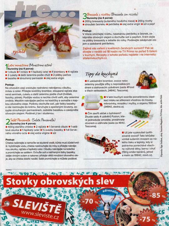 Blesk Hobby: Tipy do kuchyně