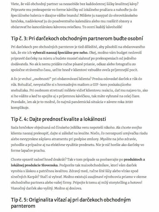 Vianočné darčeky pre obchodných partnerov: tipy, ako vybrať správne