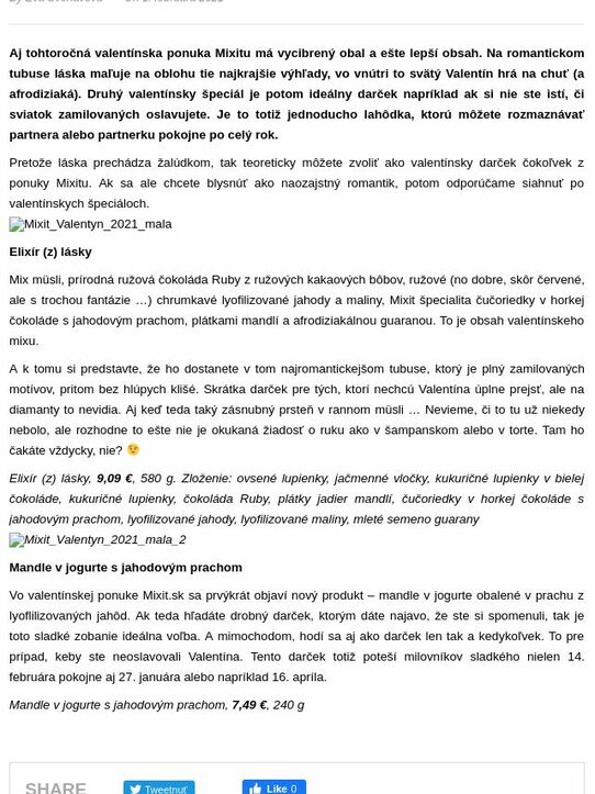 Romantika s Mixit