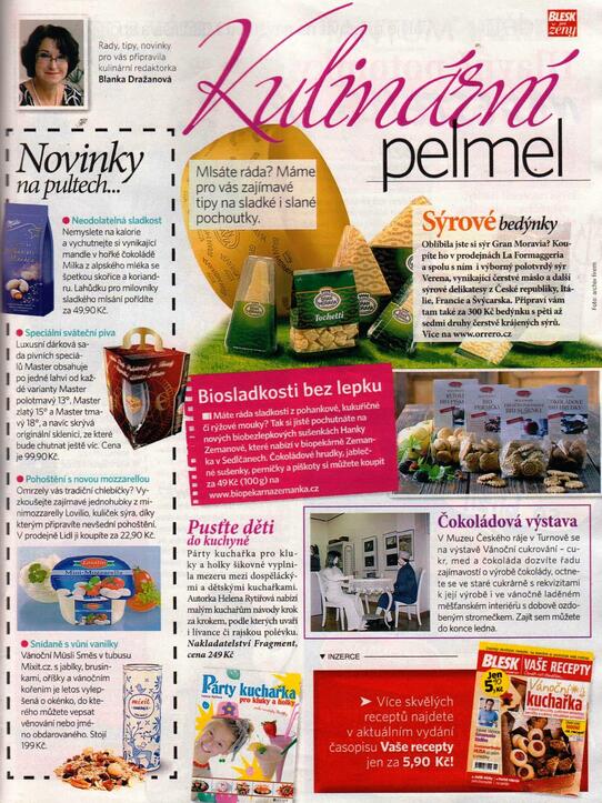 Blesk pro ženy: Kulinární pelmel