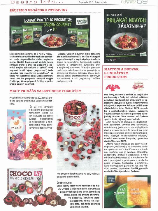Gastro info...