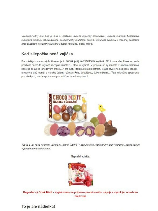 Veľ-koko-nočnú pouku Mixitu si zamilujete na prvné zahryznutie (lexikon.sk)
