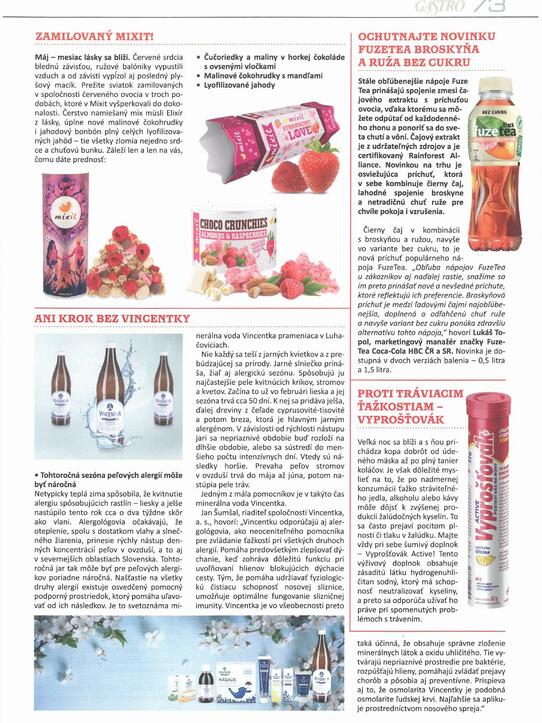 ZAMILOVANÝ MIXIT! (Gastro)
