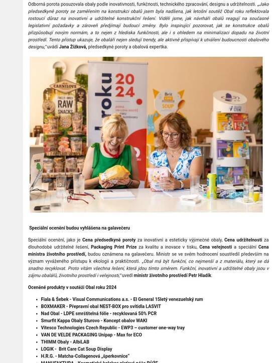 Packaging 2024 already knows its winners