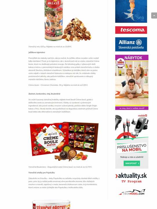 Voňavé a hlavne chrumkavé – presne také budú tohtoročné Vianoce s Mixit