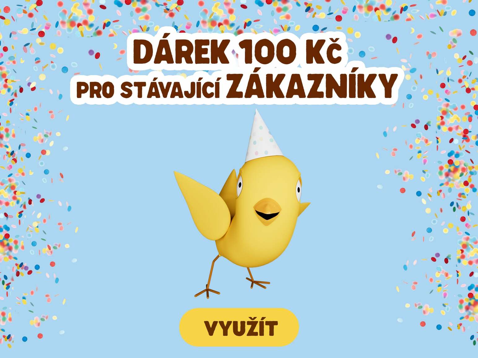 DÁREK 100 Kč v kreditech 