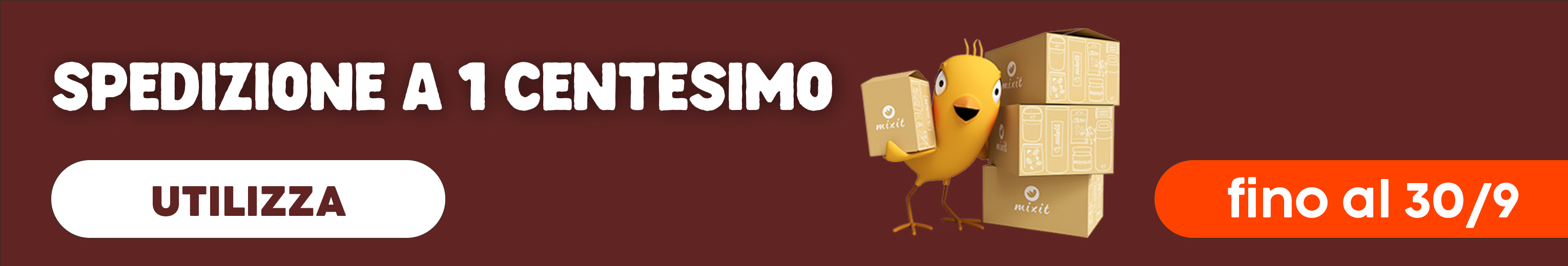 SPEDIZIONE A 1 CENTESIMO