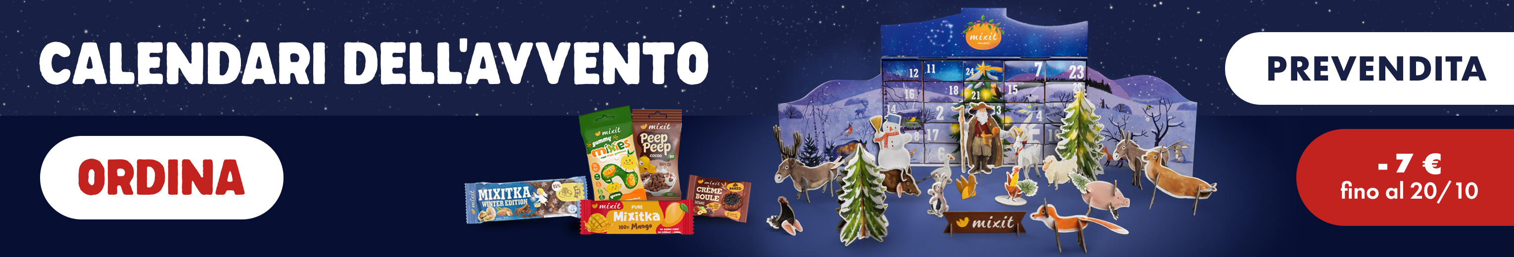 Calendari dell’Avvento di Mixit