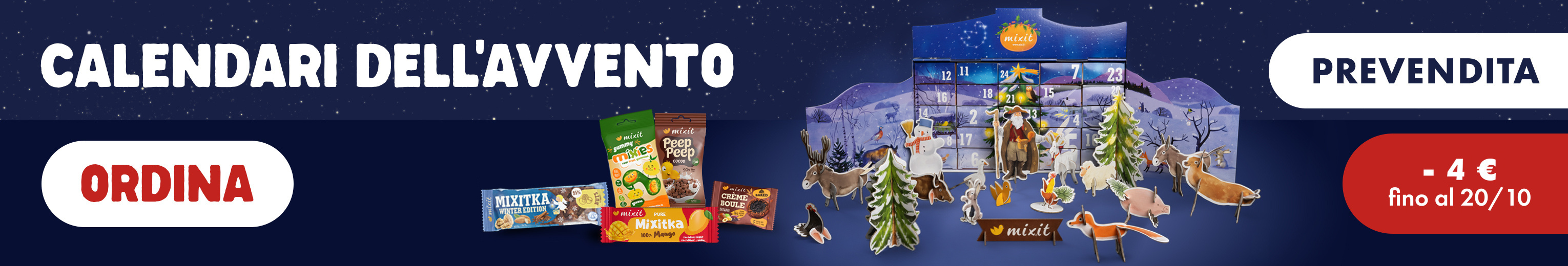 Calendari dell’Avvento di Mixit
